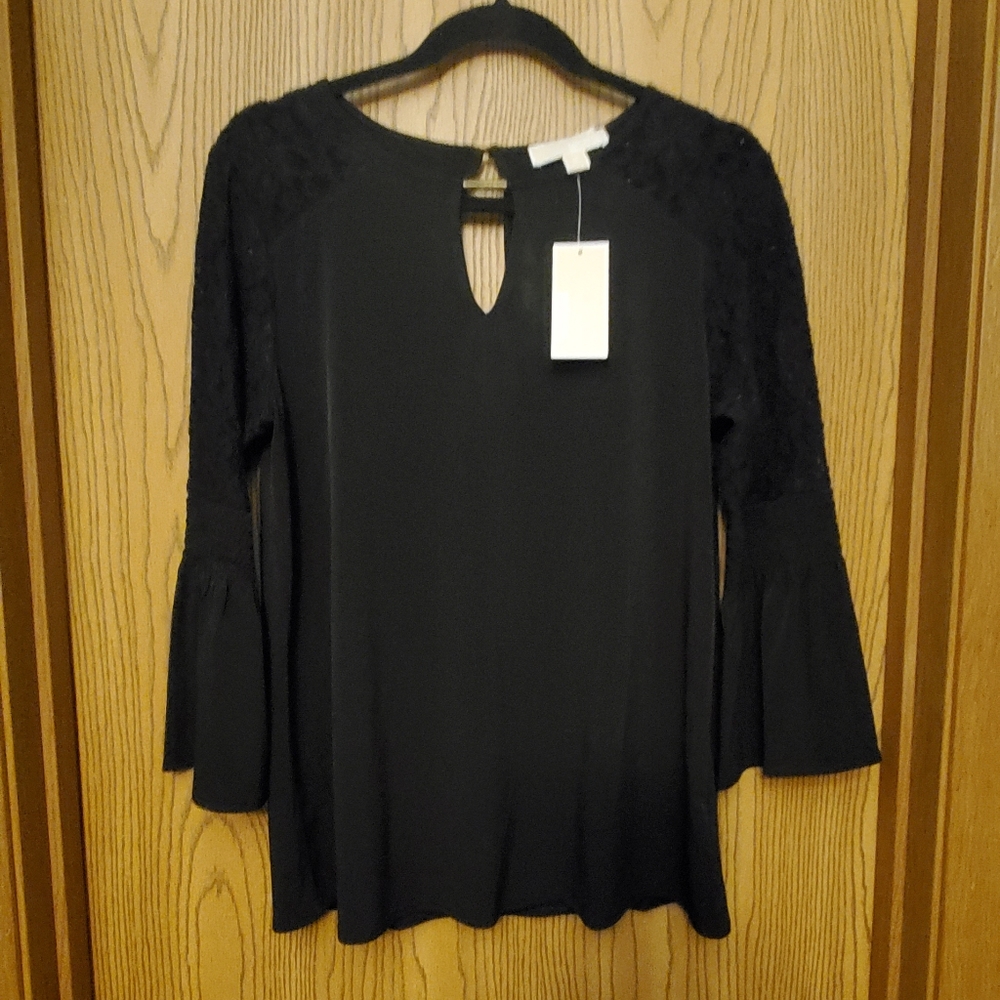 Michael Kors NWT keyhole blouse